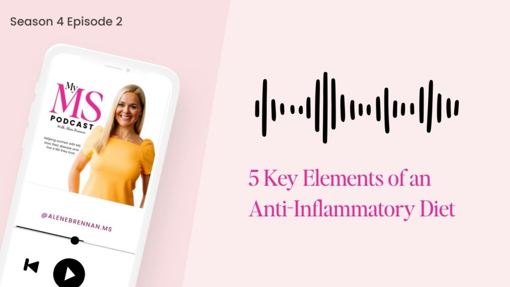 My MS Podcast Player Image (S4E2) 5 Key Elements of an Anti-Inflammatory Diet