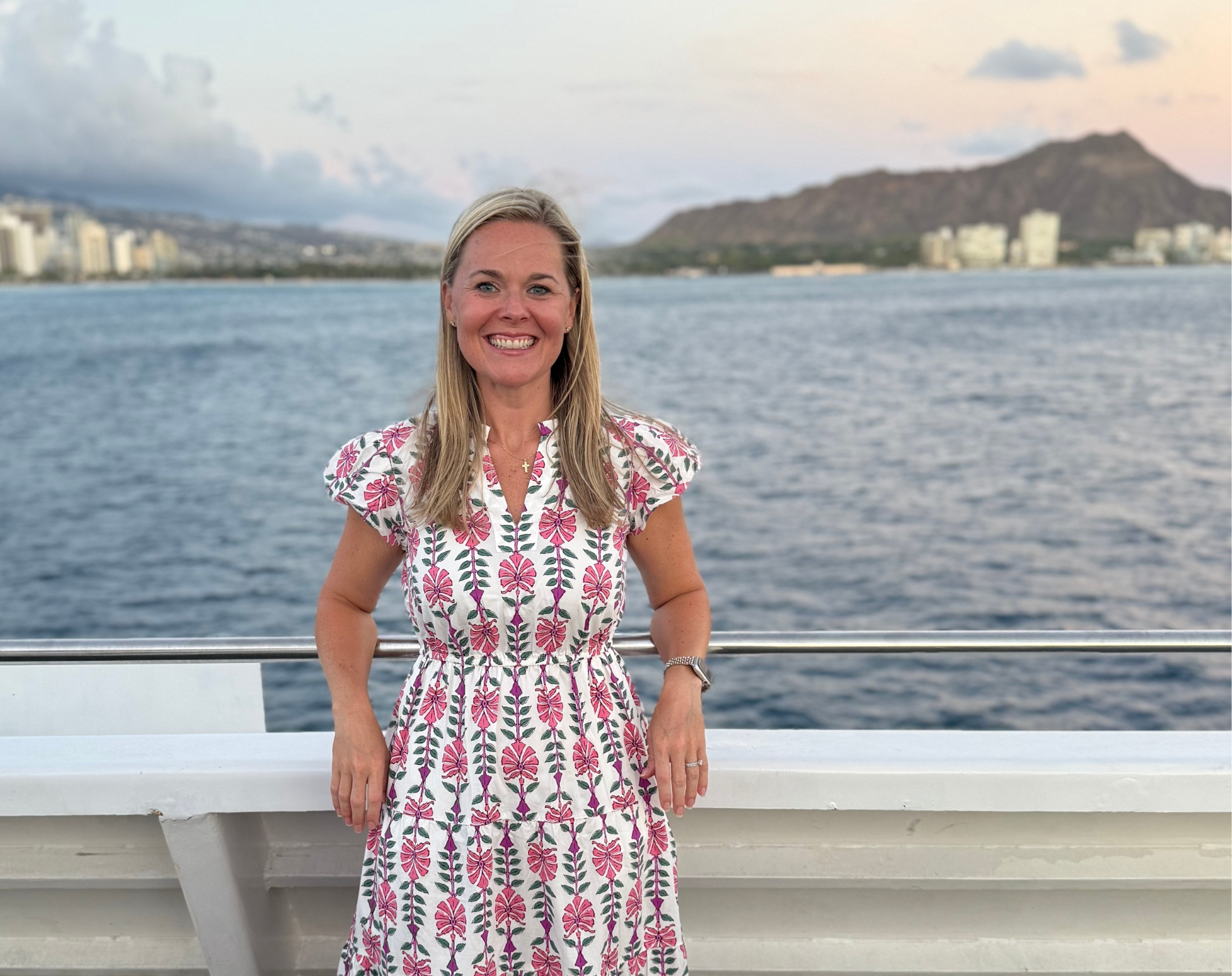 Alene Brennan on a family vacation in Hawaii sharing MS diet travel tips from her 10-day trip